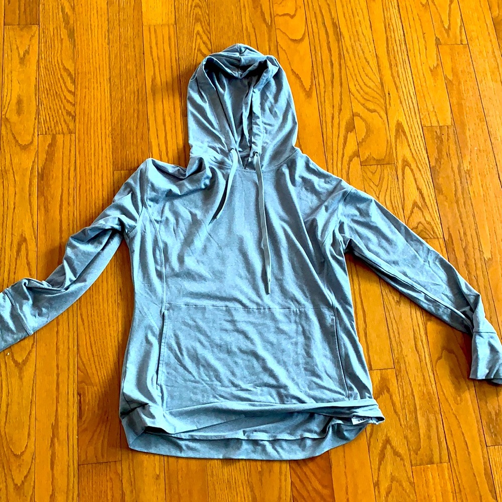 Light grey women’s hoodie